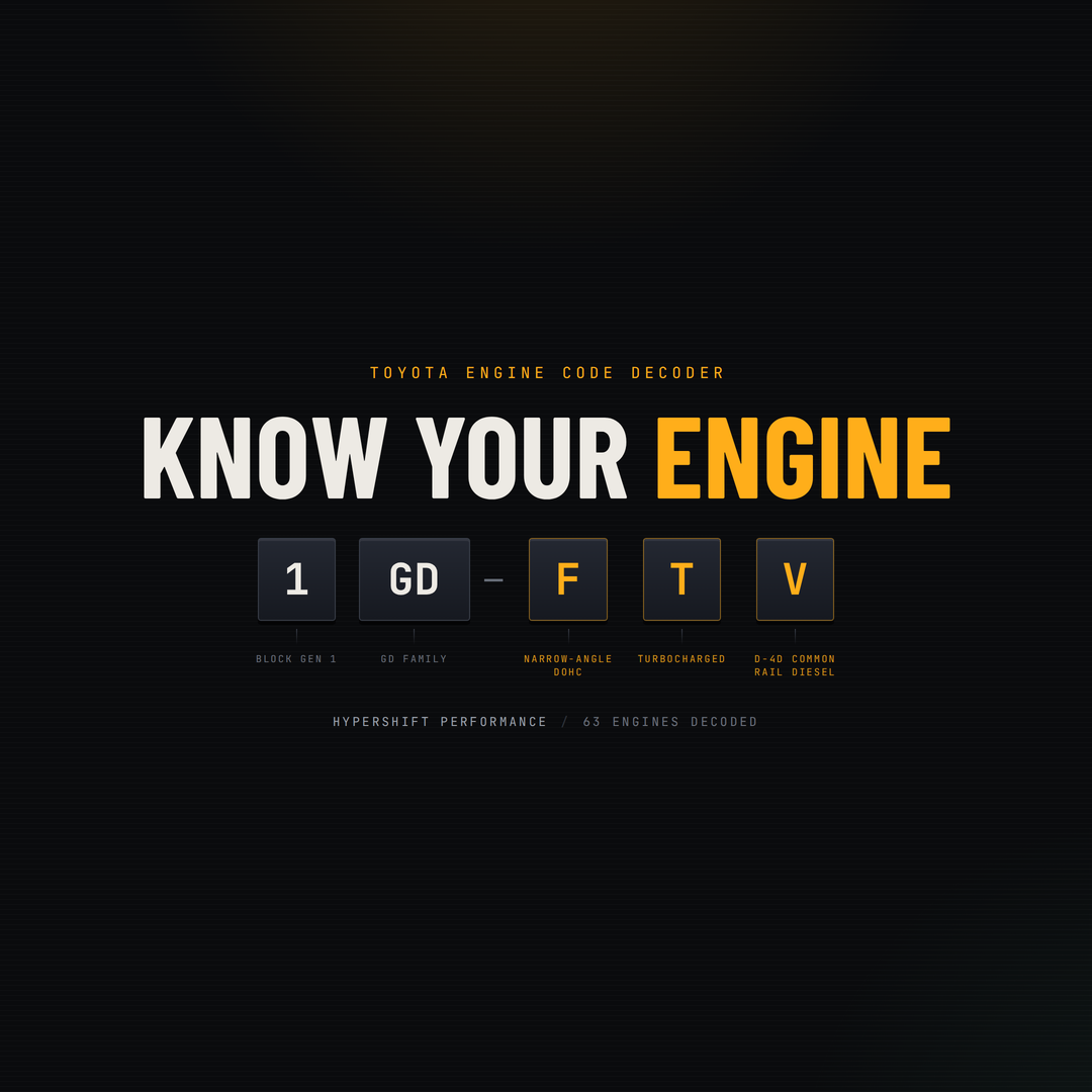 Decode Your Toyota Engine Code - Free Tool